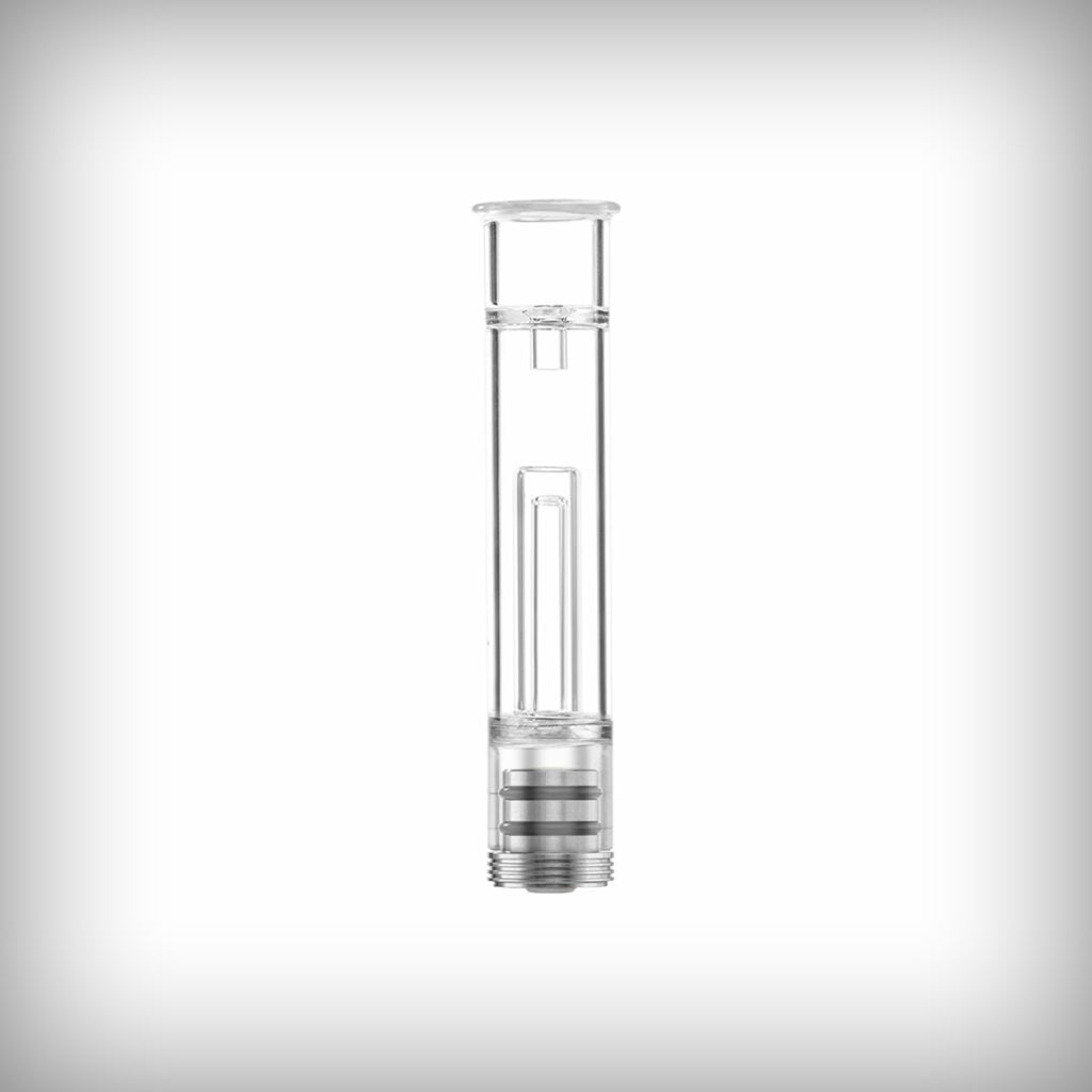 Cipher NOVA Stainless Steel bubbler attachment with clear borosilicate glass
