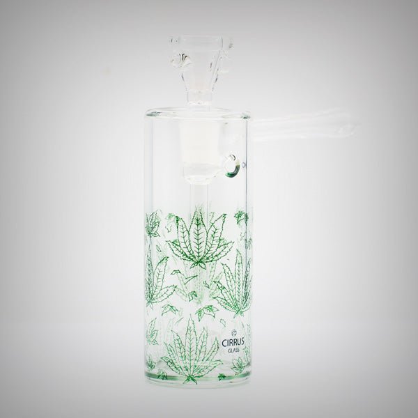 Cirrus barrel percolator bubbler with magnetic travel case