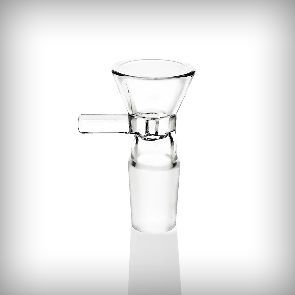 Clear Prism 18mm borosilicate glass bowl