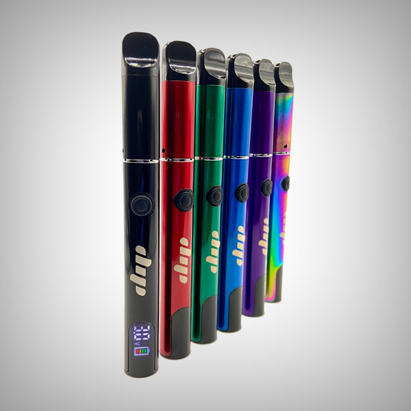 Close-up of Lunar Dab Pen V2 temperature display
