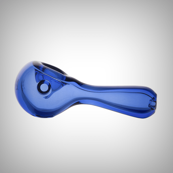 Close-up of Pioneer borosilicate glass smoking pipe