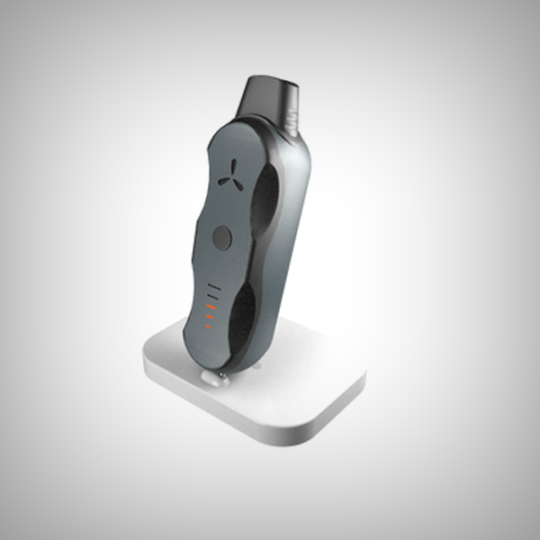Close-up of the AirVape XS GO dry herb vaporizer