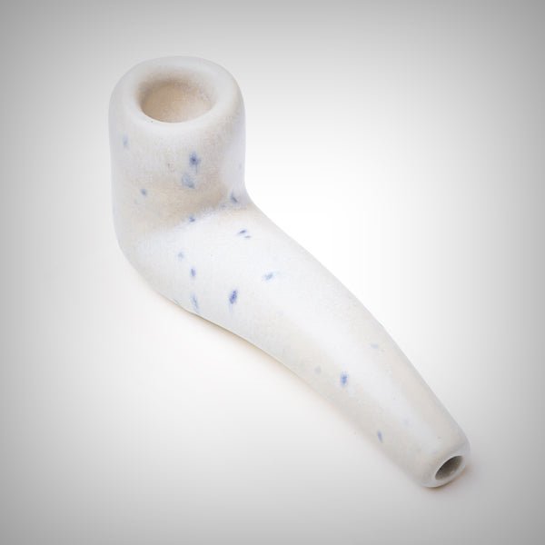 Compact 5-inch ceramic Sherlock hand pipe