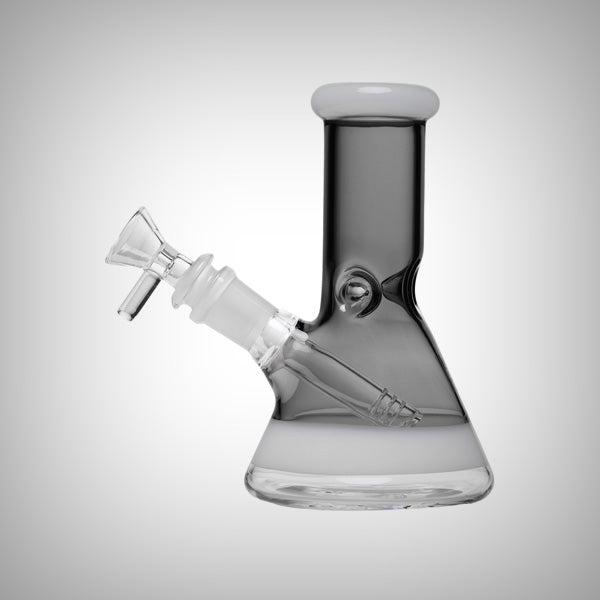Compact Human Grade glass bong with beaker base