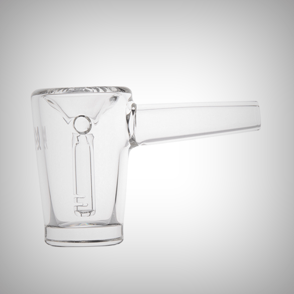 Compact MJ Arsenal bubbler with reinforced glass base