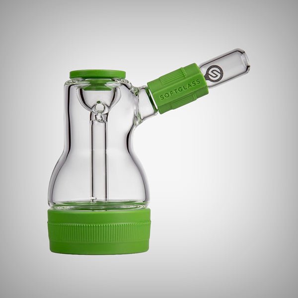 Compact Softglass bubbler made from borosilicate glass