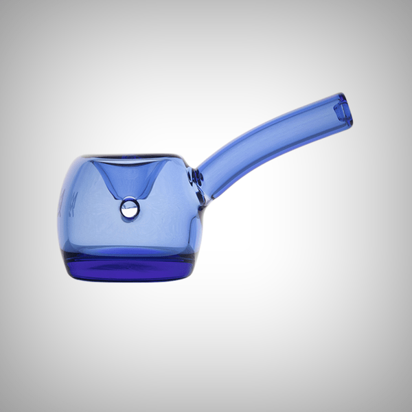 Compact borosilicate glass hand pipe for everyday use