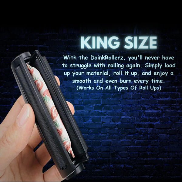 Compact rolling machine for joints and blunts