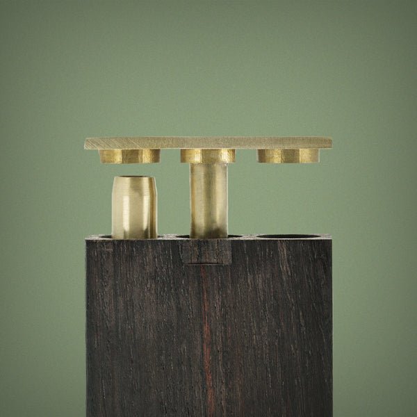 Compact rosewood one hitter dugout kit