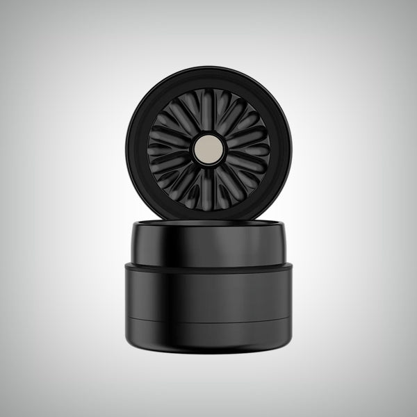 Flower Mill Next Gen Premium Grinder 2.5 inch stainless steel edition