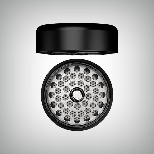 Flower Mill premium grinder with toothless milling system