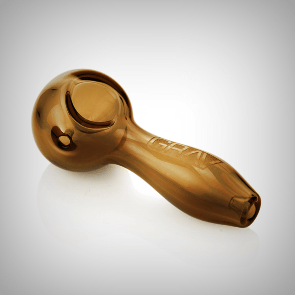 GRAV Classic Spoon Pipe in colored scientific glass