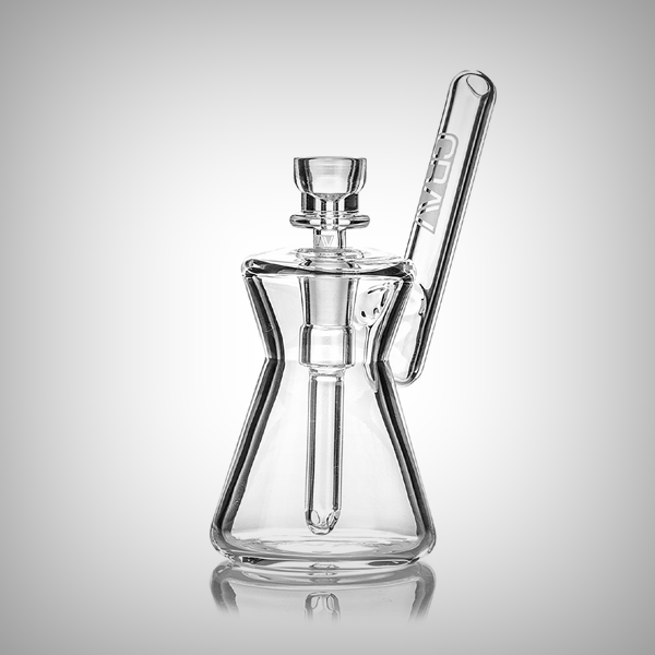 GRAV Hourglass Pocket Bubbler side profile view