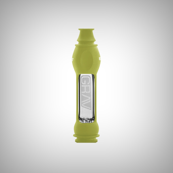 GRAV Octo Taster with removable silicone skin and glass screen