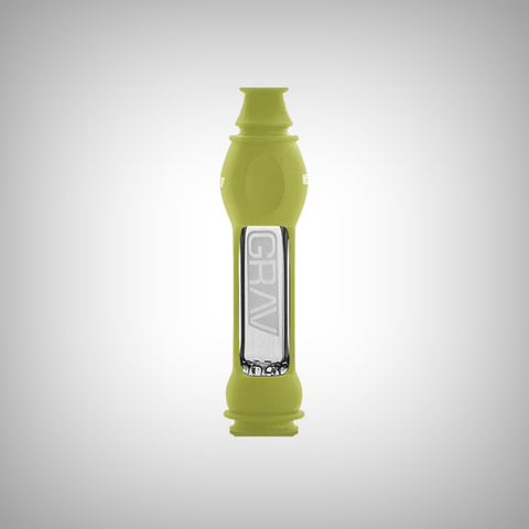 GRAV Octo Taster with removable silicone skin and glass screen