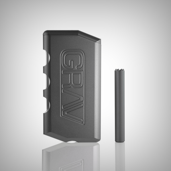 GRAV aluminum taster and dugout case set