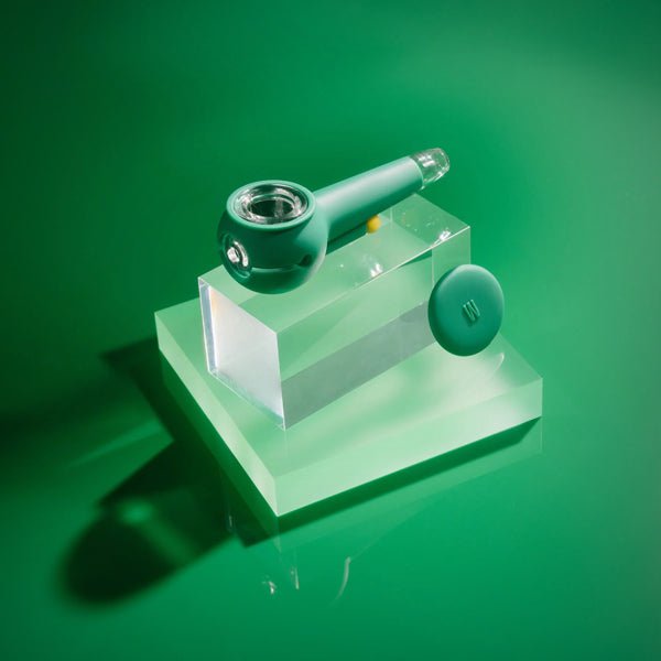 Green The Pipe by Weday exploded view showing its removable modular components