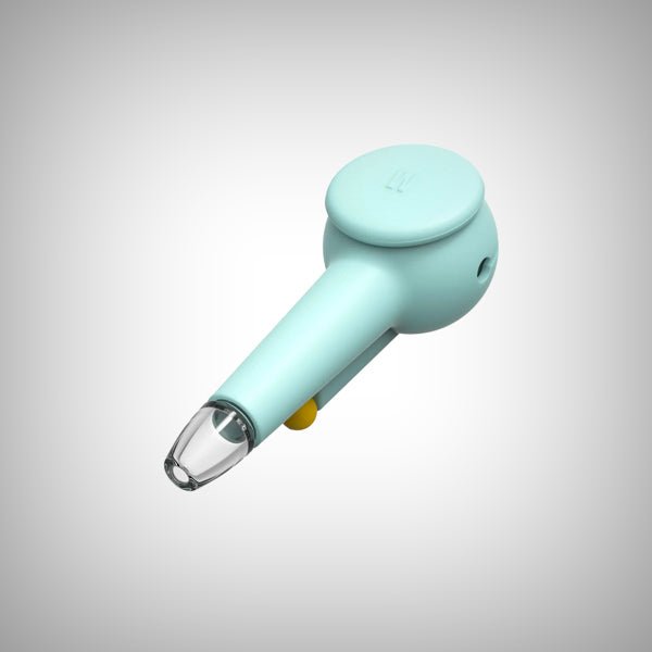 Green The Pipe by Weday with the clear removable bowl detached