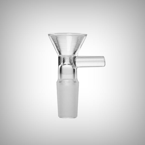 Handmade Human Grade glass water pipe with rounded chamber