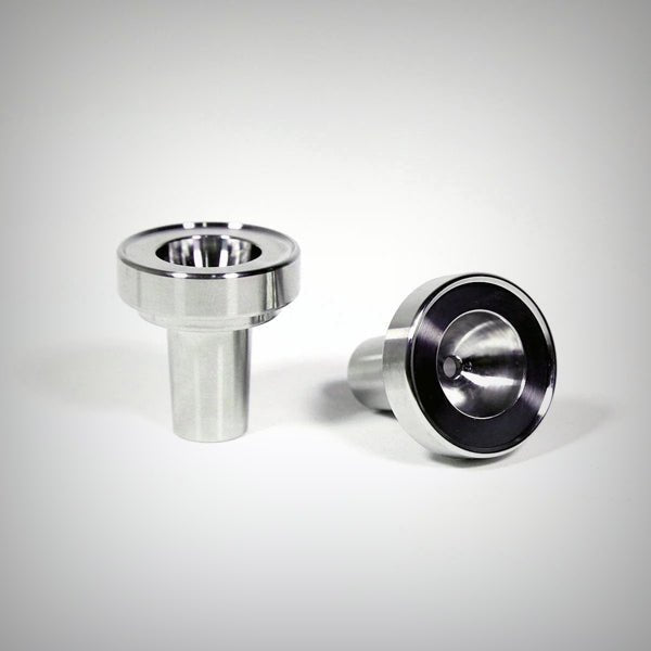 Honest Capsule stainless steel bowl shown from two angles