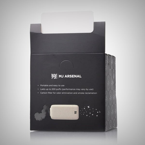 Houdini personal smoke filter for reducing smoke and odor