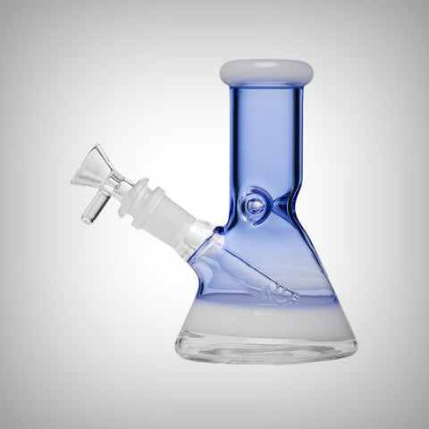 Human Grade 6 inch beaker water pipe with ice catcher