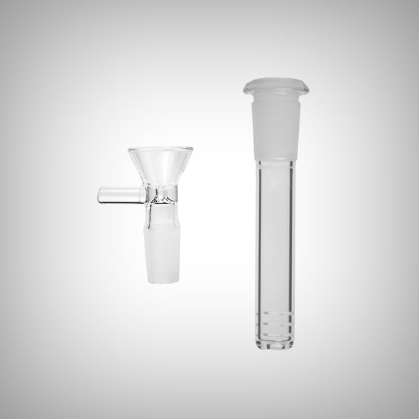 Human Grade Twisted Iridescent Beaker water pipe with spiral tube design