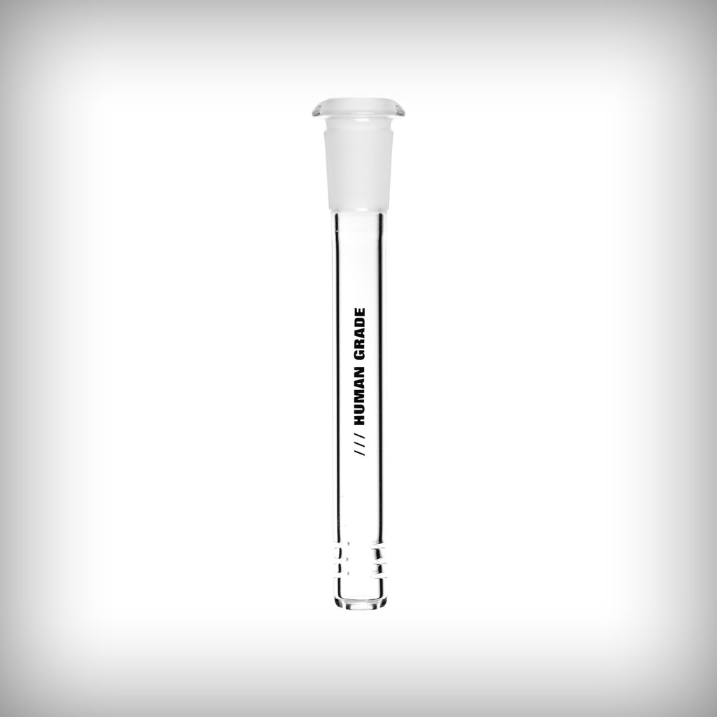 Human Grade downstem packaging with downstem line drawing