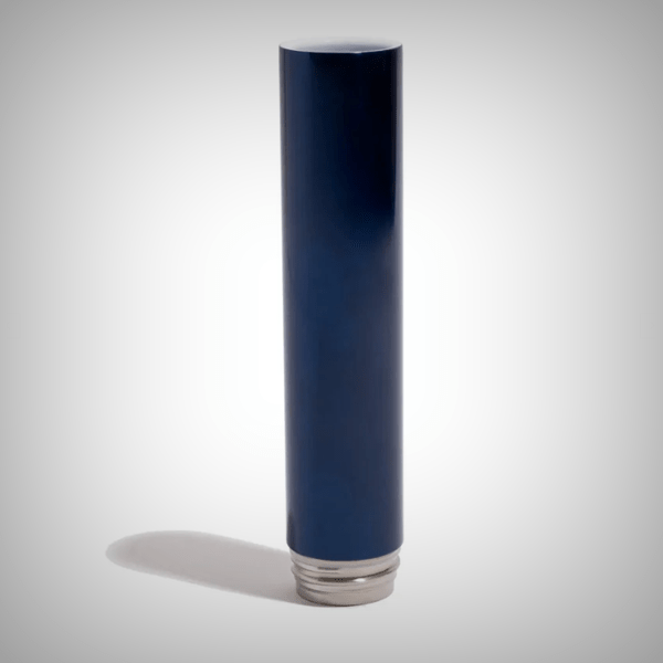 Indestructible Chill ceramic-lined stainless steel bong with glass bowl