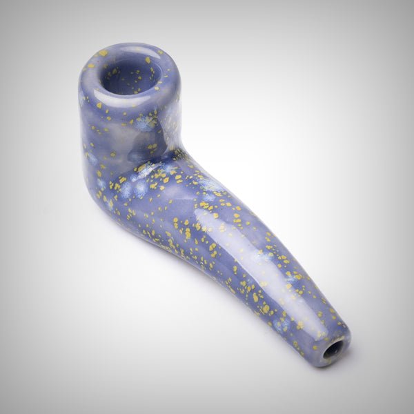 Kiln-fired ceramic Mini Sherlock pipe