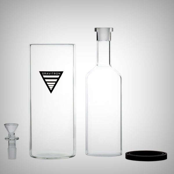 Large GRAV Gravitron 2.0 glass gravity bong