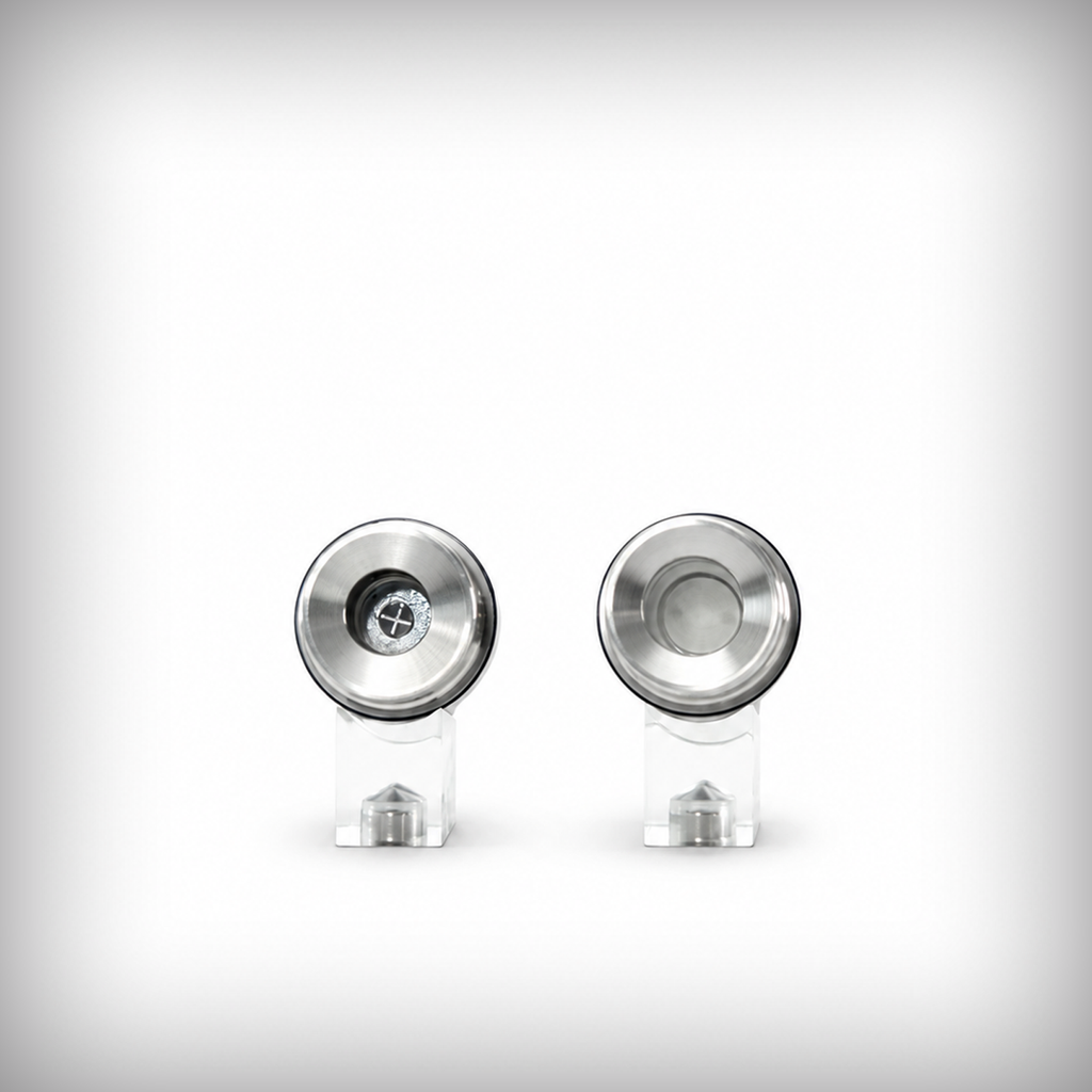 Linx Blaze Ace and Zero atomizer chambers shown side by side