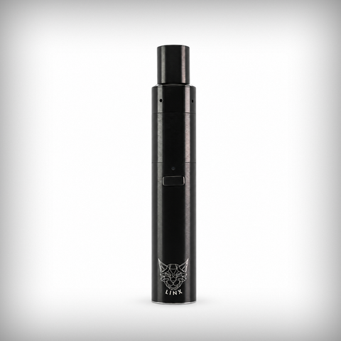 Linx Blaze vape pen in Onyx finish on a white background