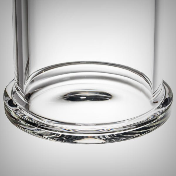 MJ Arsenal Piston Gravity Bong glass core with silicone gasket seal
