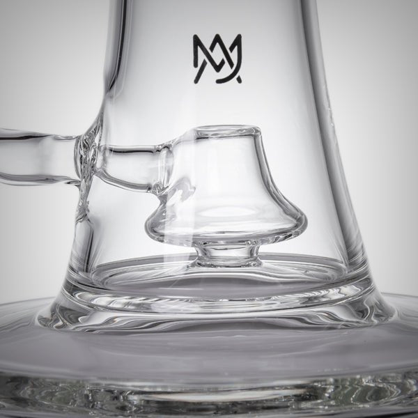 MJ Arsenal Spire base detail with MJ Arsenal logo