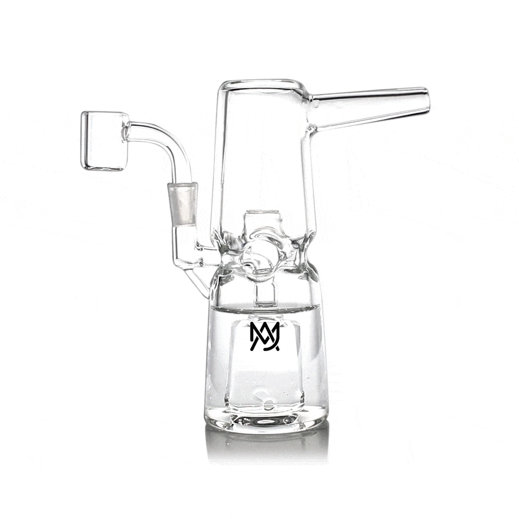 MJ Arsenal Turret Mini Dab Rig made from borosilicate glass