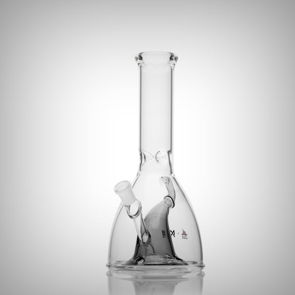 MJ Arsenal x A Good Witch A Good Bong glass water pipe without bowl, front view