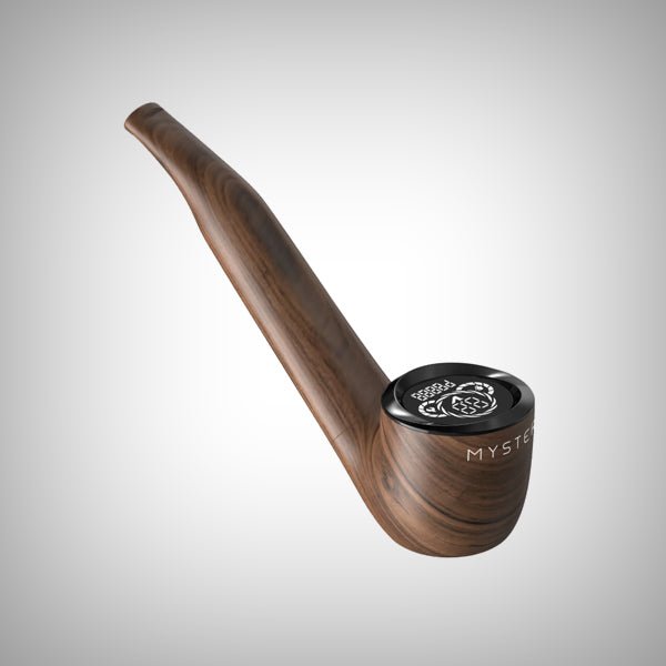 Myster PYPE PRO 510 battery in Marble Black finish, left-side profile