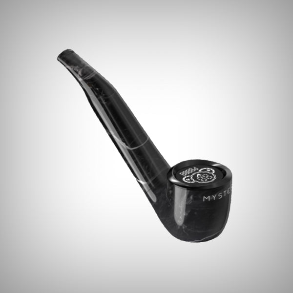 Myster PYPE PRO 510 battery in Woodgrain finish, left-side profile