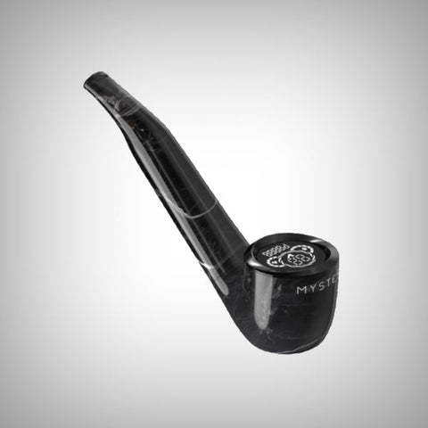 Myster PYPE PRO 510 battery in Woodgrain finish, left-side profile