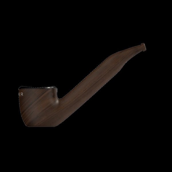Myster PYPE PRO Marble Black 510 battery three-quarter view with LED display on light