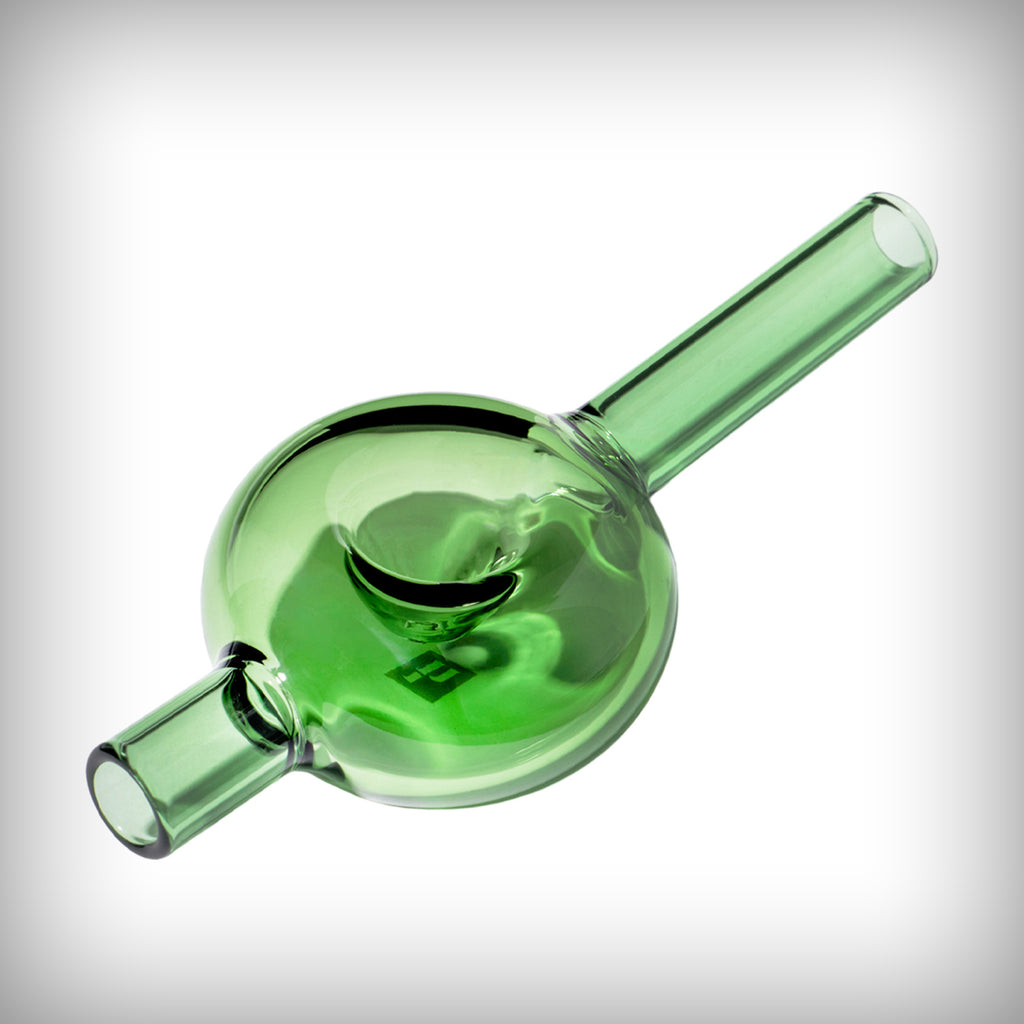 NWTN Home Bolla Hand Pipe in Emerald green borosilicate glass