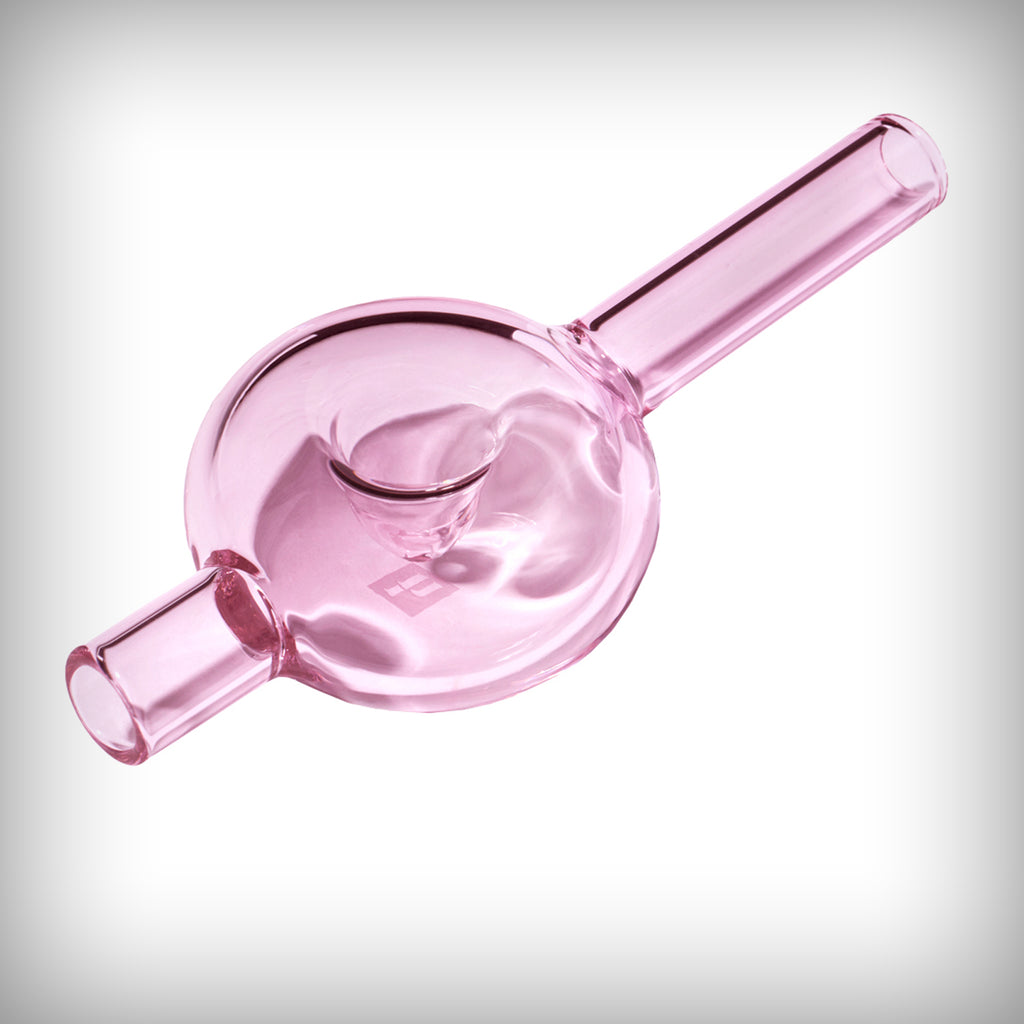 NWTN Home Bolla Hand Pipe in Petal pink borosilicate glass