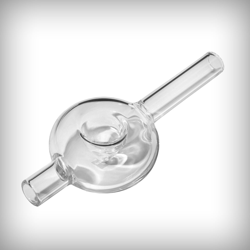 NWTN Home Bolla Hand Pipe in clear borosilicate glass