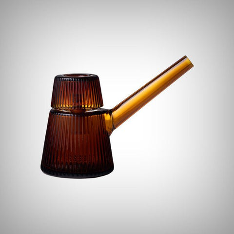 NWTN Home Deco Bubbler with ribbed Art Deco glass design