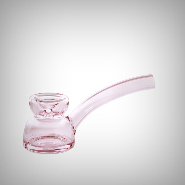 NWTN Home Vesper Hand Pipe in light pink glass