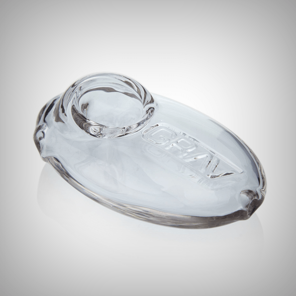 Pocket-friendly GRAV Pebble Spoon Pipe side view