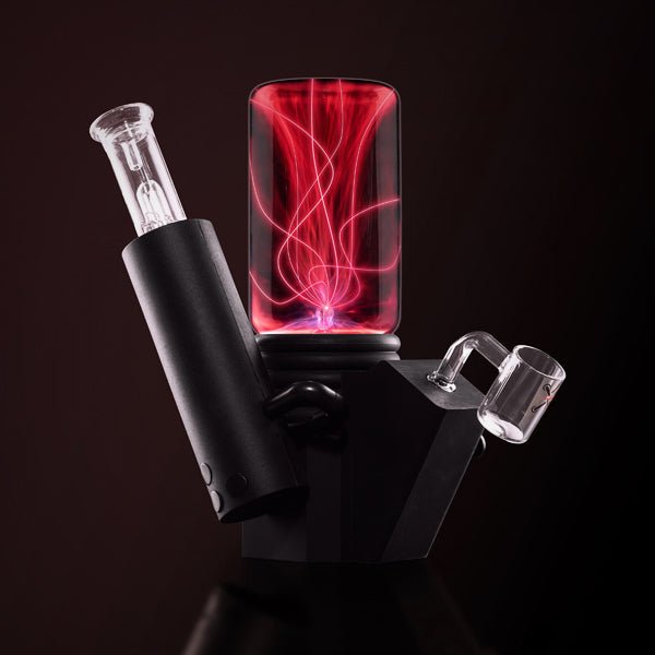 Portable Flux Ion dab rig with glass banger
