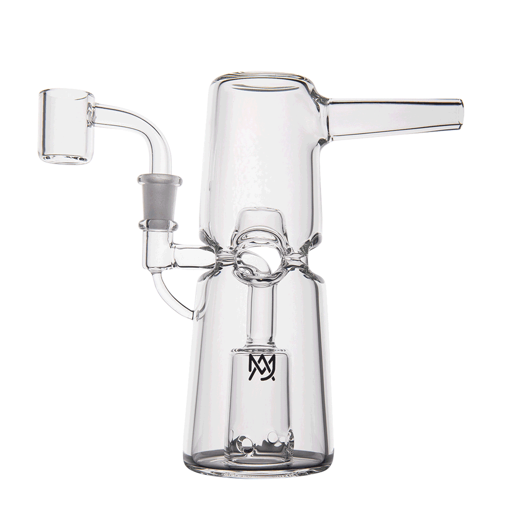 Portable MJ Arsenal dab rig with 10mm quartz banger