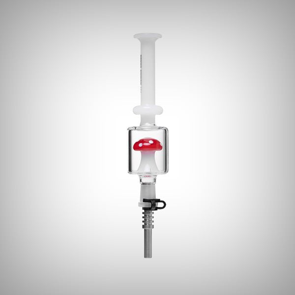 Portable glass nectar collector for concentrates
